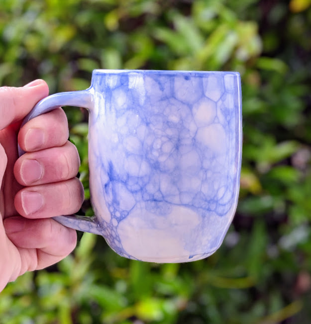 Blue Bubble Mug